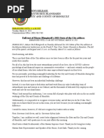 Transcript of 2023 State of The City Address