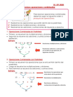 Operaciones Combinadas