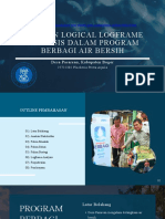 Plucheria Pritta Aquila - PPT Tahapan LFA Program Berbagi Air