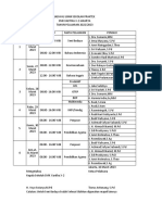 Jadwal Uprak