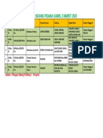 Jadwal Sidang Pidana Kamis, 2 Maret 2023