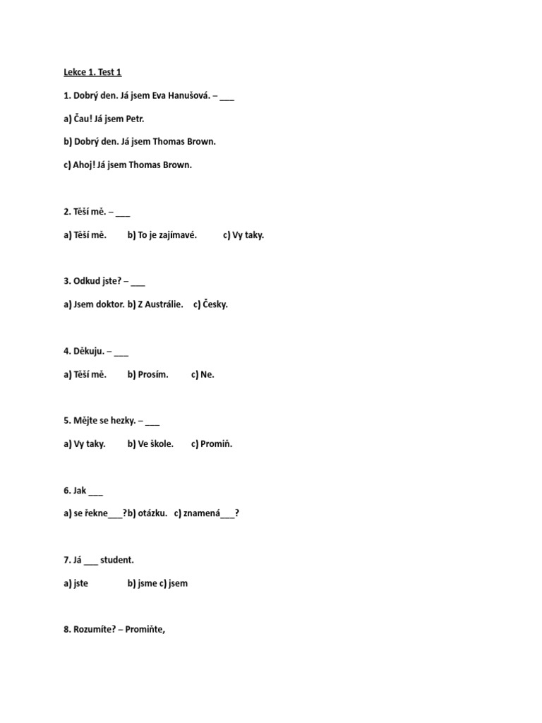 Test 1 | PDF
