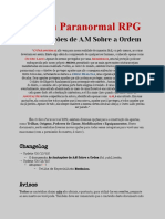 As Anotações de A.M Sobre A Ordem PDF