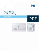 PCS-978S Transformer Relay