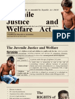 Rules On CICL in Relation To The Juvenile Justice & Wlefare Act