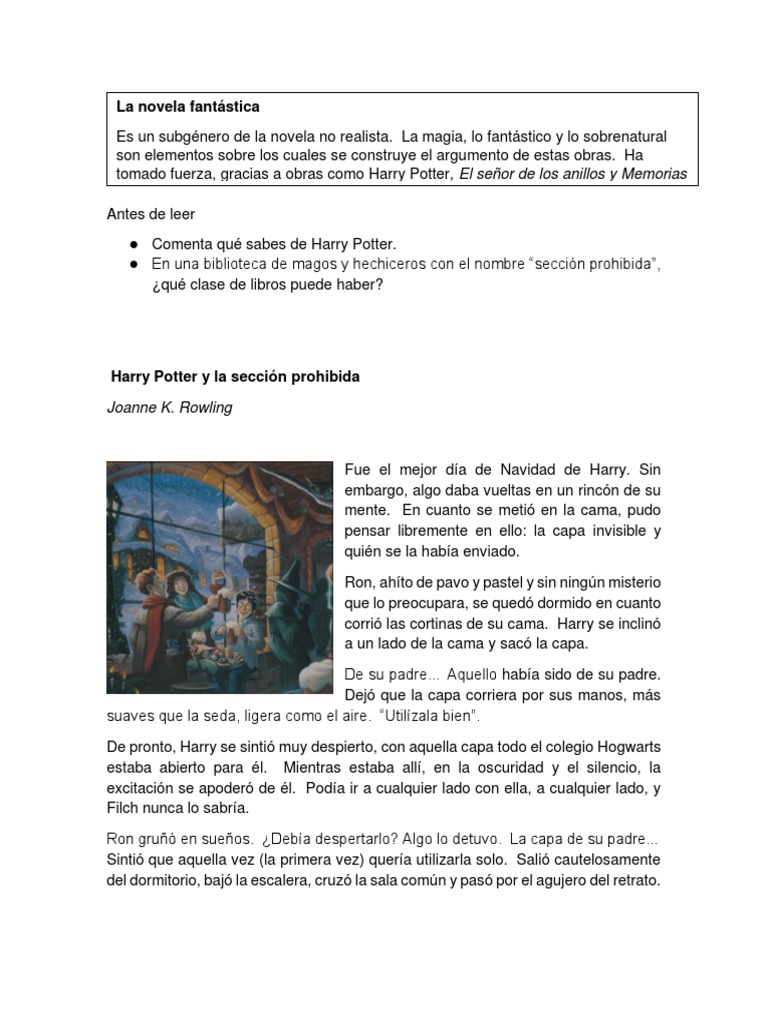 Libros electrónicos de Harry Potter en español - Leer en Pantalla