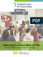 A Guide To Addressing Traumatic Events at School