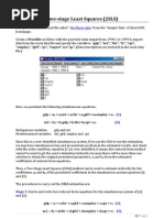 Download Two-Stage Least Squares 2SLS by Mohimk Mohammad SN63145638 doc pdf