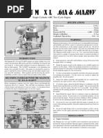 SAITO Small-Medium Single Cylinder Manual | PDF