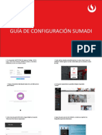 Configuración SUMADI para examen de ingreso UPC