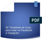 50 Templates de Copy para Usar No Facebook e Instagram