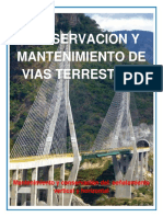 Tema 4 Conservacion y Mantenimiento de Las Vias Terrestres - Josue Lanz Arias PDF