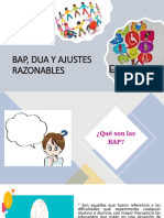 Bap, Ajustes y Dua