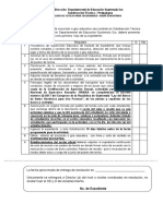 Lista de Cotejo de Excursiones o Giras Educativas 2023