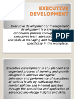 Executive Development Programs