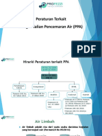 Peraturan Terkait Pengendalian Pencemaran Air