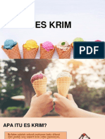 Sejarah Es Krim