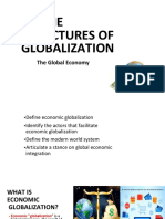 Lesson 3 The Structure of Globalization The Global Economy