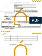 Unidad de Aprendizaje - Marzo - 3er