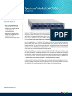 Spectrum MediaStore5000 Datasheet PDF