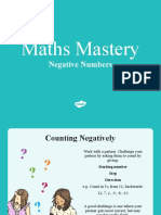 T2 M 1836 Year 6 Number and Place Value Negative Numbers Maths Mastery PowerPoint - Ver - 1