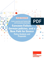 Eurozone Failure, German Policies and a New Path for Greece