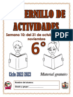 6° S10 Cuadernillo de Actividades Profa Kempis