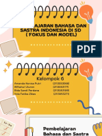 Pembelajaran Bahasa Dan Sastra Indonesia Di SD (Fokus Dan Model) PDF