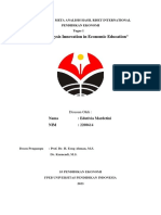 Tugas 1 MATA KULIAH META ANALISIS HASIL RISET INTERNATIONAL PENDIDIKAN EKONOMI - Edutivia Mardetini 2208614 PDF