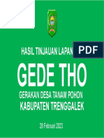 Gerakan Desa Tanam Pohon (GEDE THO)