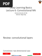 Deep Learning Basics Lecture 6 Convolutional NN