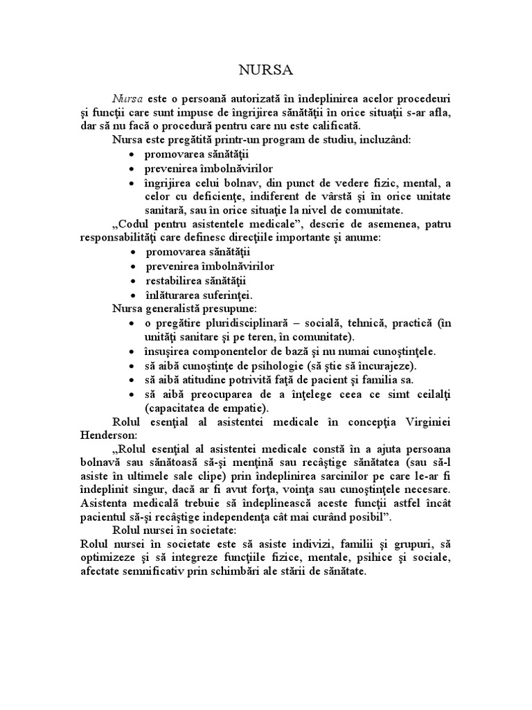 NURSA | PDF