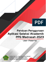 Panduan Penggunaan Aplikasi PretesPPG2023 PDF