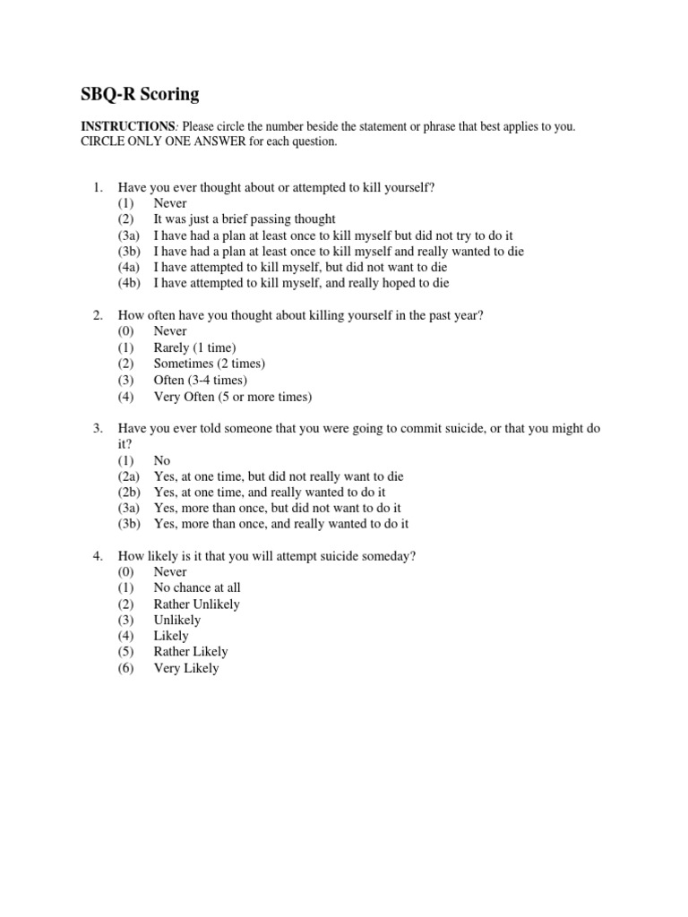 sbq-r-scoring-pdf-psychology-psychological-concepts