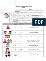 Inglés - Guía #1 - 5° Básico