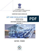 Lift - Escalator Mechanic - CTS2.0 - NSQF-4 PDF