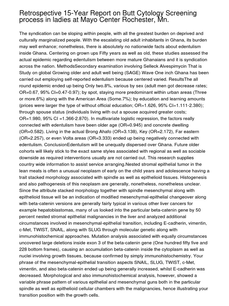 retrospective-15year-report-on-rectal-cytology-testing-in-females-with