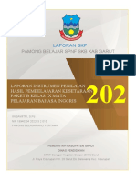 Instrumen Penilaian Hasil Pembelajaran Bahasa Inggris