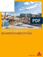 DE-BRO-Produktuebersicht - Bauwerksabdichtung PDF
