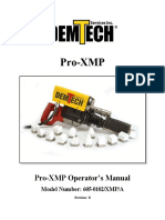 605 Operators Manual - Pro XMP RB PDF