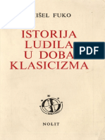 Istorija Ludila U Doba Klasicizma Misel PDF
