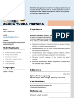 Resume Agung Yudha Prawira 2022