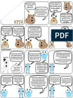 Ionic & Covalent Bonding Comic Strip