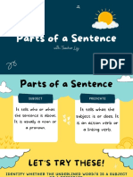 Parts of A Sentence