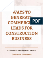 Commercial Leads For Construction Business PDF