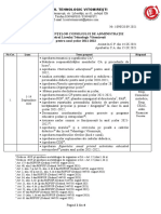 Consiliu de Administrație - Tematica 