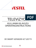 Vestel 42FA8200 Kullanım Kılavuzu