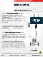 Talabarte y em Fita Com Absorvedor de Energia e Gancho 55 MM Mult 1892g MG Cintos 26b97ac85f PDF