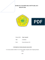 Fajar Lajuardi - 210220044 - Makalah Perkembangan Hardware, Software & Brainware