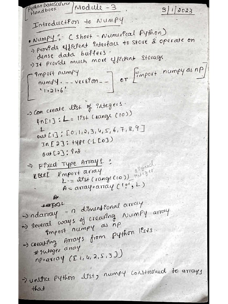 Python Note PDF | PDF